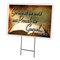 Signmission Go In World Preach Yard Sign & Stake outdoor plastic coroplast window, C-1824 Go In World Preach C-1824 Go In The World  Preach - alternate 1